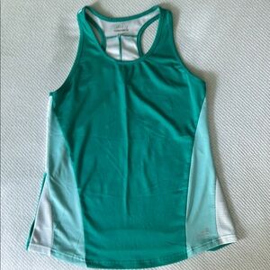 BCG Green Fitted Sleeveless Tank Top